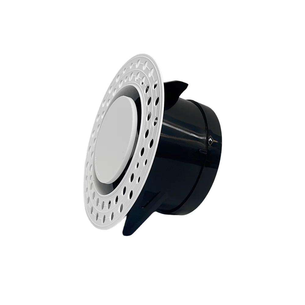 New ABS embedded circular soft air mesh, no border can adjust the trend of ultra-thin HVAC air supply and return air