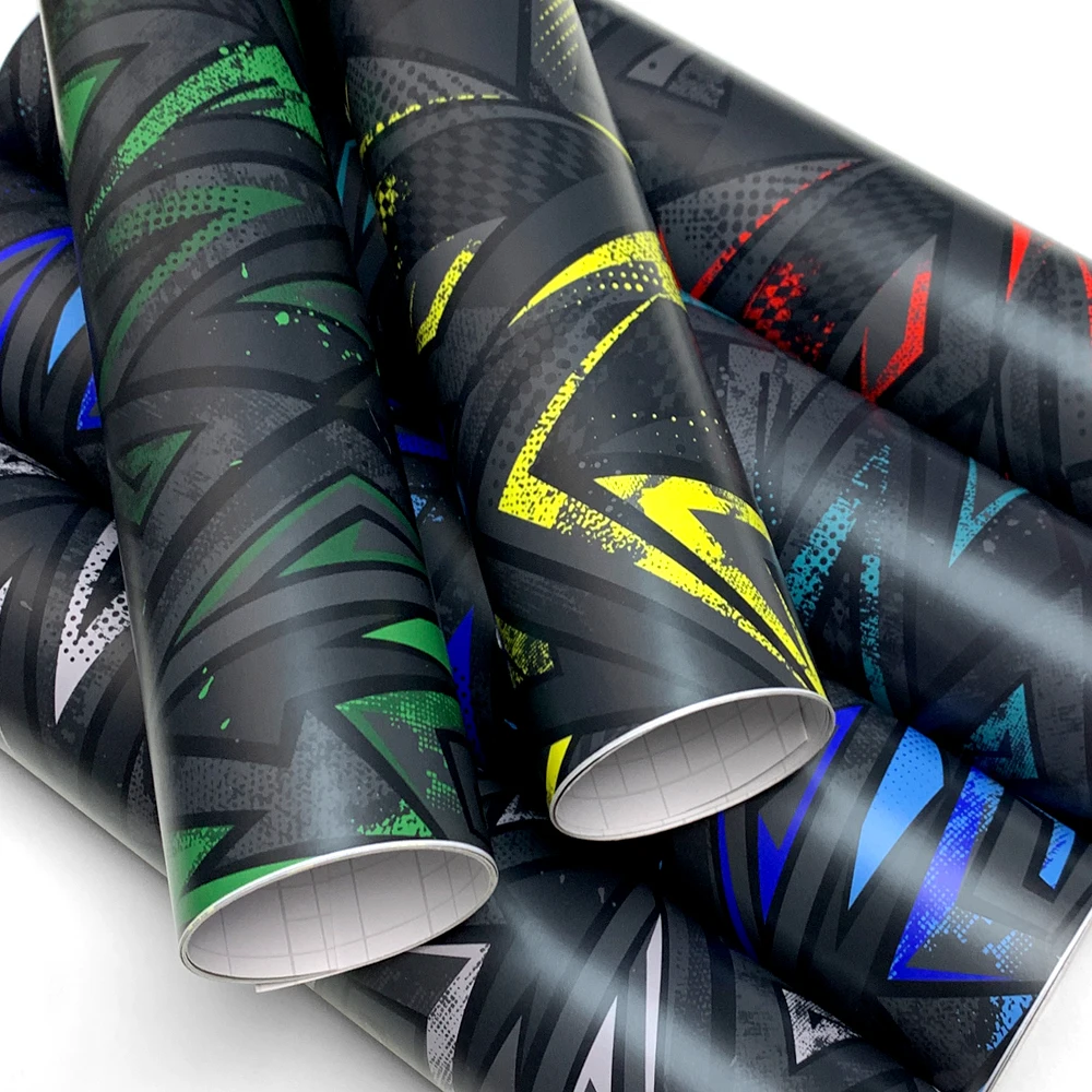 Auto-Folierung Vinyl für Motorradhelme Aufkleber Cyberpunk Dreieck Skateboards Wasserdichte Vinyl-Aufkleber Grafiken Auto-Folierung – Detail 2