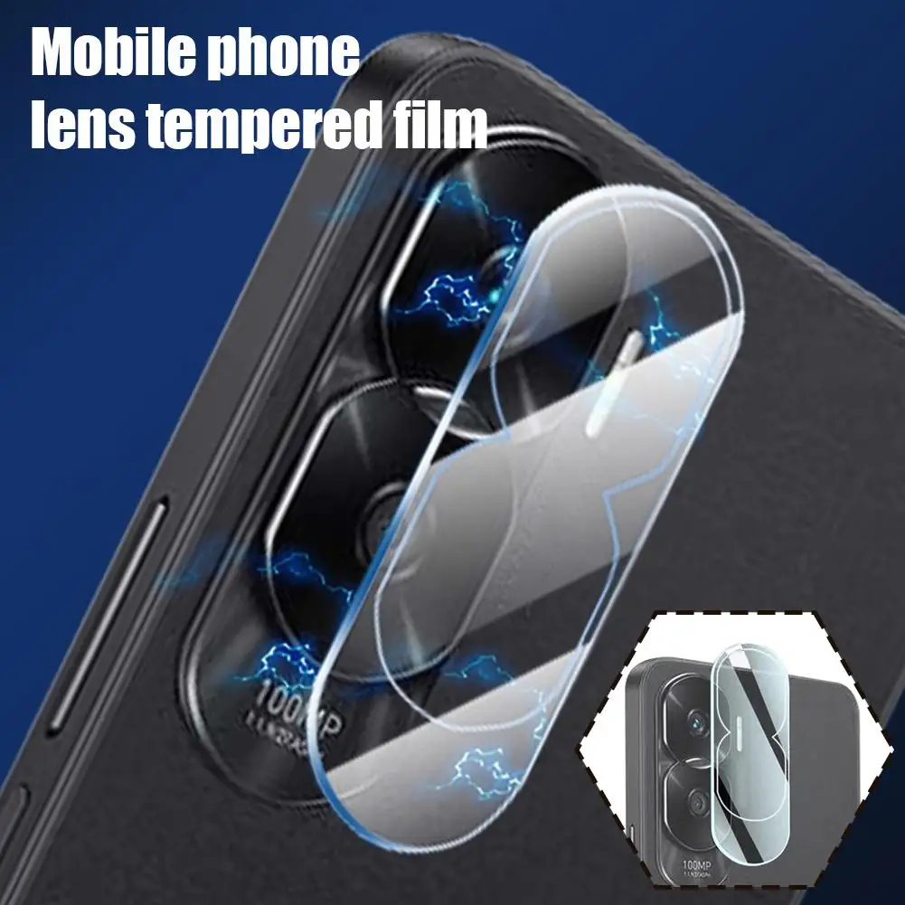 Suitable For Honor 90Lite Lens Film, 3D Integrated Transparent Rear Camera Glass Protective Film J6S8