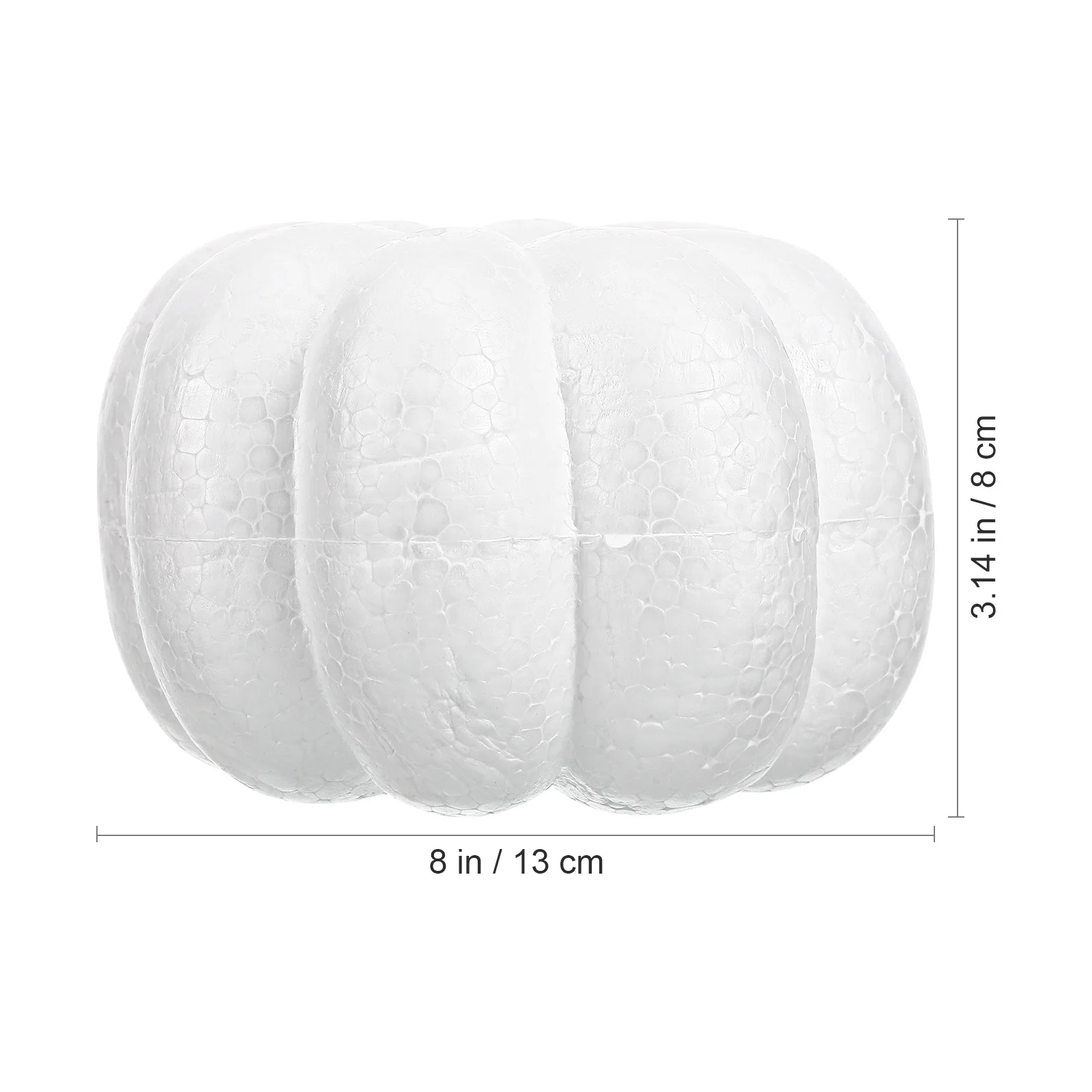 الأبيض Diy اليقطين الحرفية سطح أملس هالوين الخريف الشكر الديكور وهمية اليقطين محاكاة العفن للأطفال