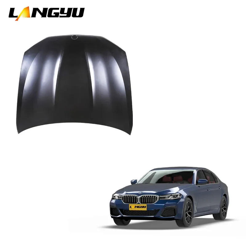 

Car Body Accessories Hoods M5 Style Engine Cover Aluminum Alloy Front Bonnet For bmws 5 Series G30 G38 Engine Hood