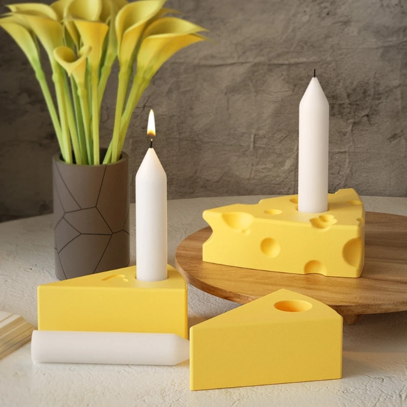 Flexible Silicone Mould Holder Epoxy Mold Cheese Candelabrum Moulds Flexible Silicone Mould Holder Epoxy