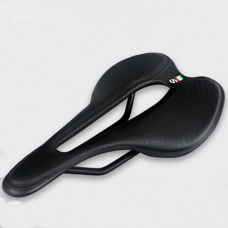 

Toseek Plastic/PVC Seat Front Mountain Selle Mtb Saddle Black/Red Fahrrad Sattel Leather Bicycle Orbea Bike Saddle