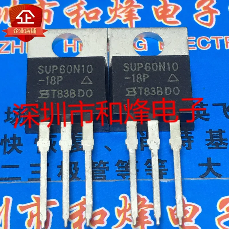 

Free shipping SUP60N10-18P TO-220 100V 60A 20PCS