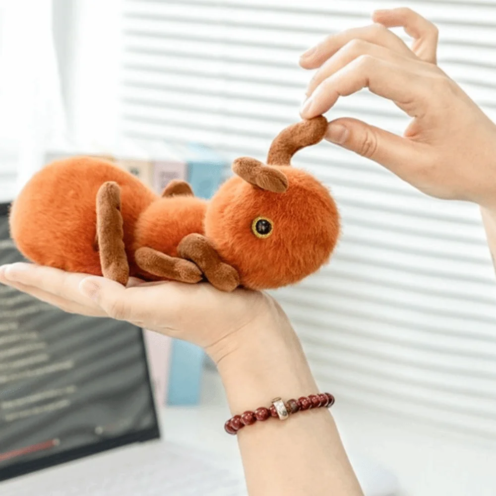 

PP Cotton Lilttle Ant Plush Toys Stuffed Animal 20cm Animal Stuffed Toys Lifelike Kawaii Ant Plush Doll Birthday Christmas