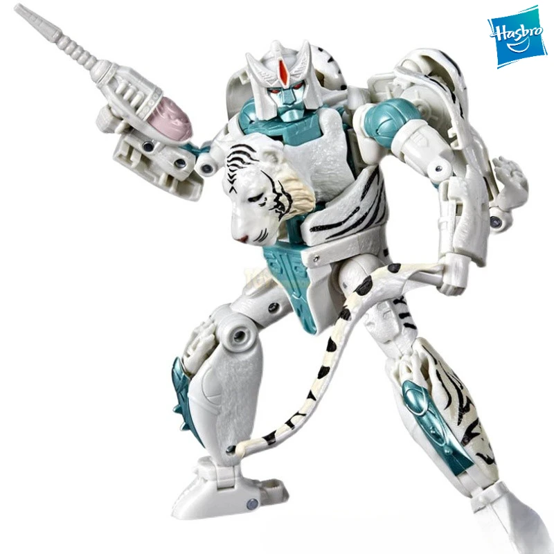 Hasbro Genuine Transformers Kingdom Series Voyager Class Tigatron Model Action Figure Boy Children Birthday Gift Collection