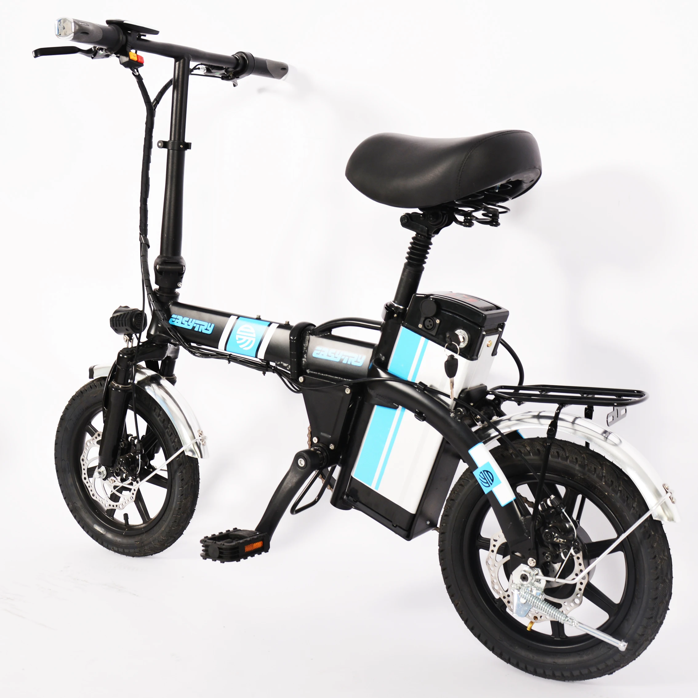 Cheap Price 10.4AH Battery E Bike 48V Foldable Electric Bicycle 14 Inch Folding Electric Bicycle