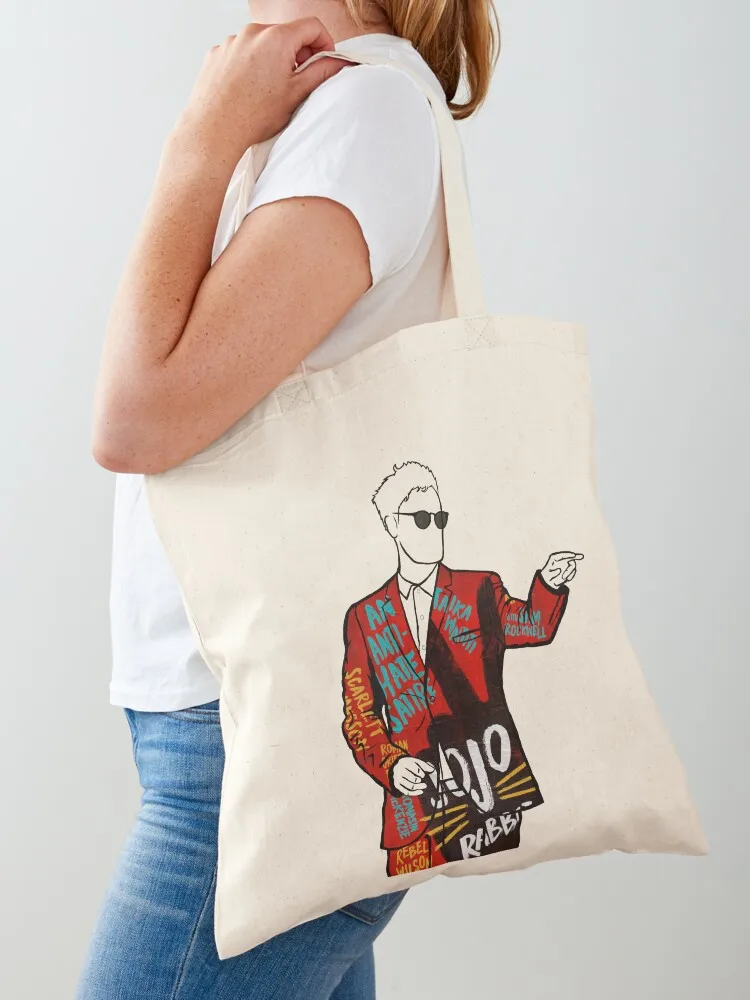 

JoJo Rabbit directed by Taika Waititi portrait Tote Bag Women's tote bag free delivery bags Women's bag tote woman