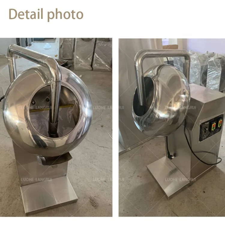 Small Automation Chocolates Sugar Candy Machine/chocolate Coated Peanut Maker/candy Coating Equipment