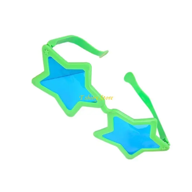 N58F Carnivals Party Star Gafas Gafas para adultos Halloween Christmas Camping Gafas