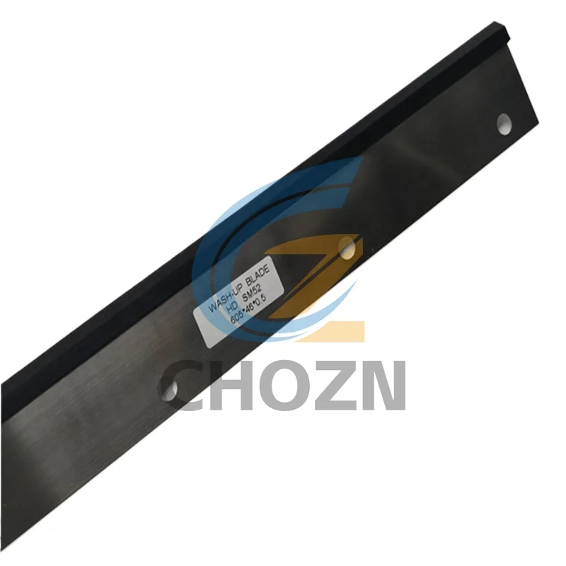 

Лезвие для промывки Heidelberg SM 52 G2.010.502, 605*46*мм, 7 отверстий, запчасти для печатных машин SM52