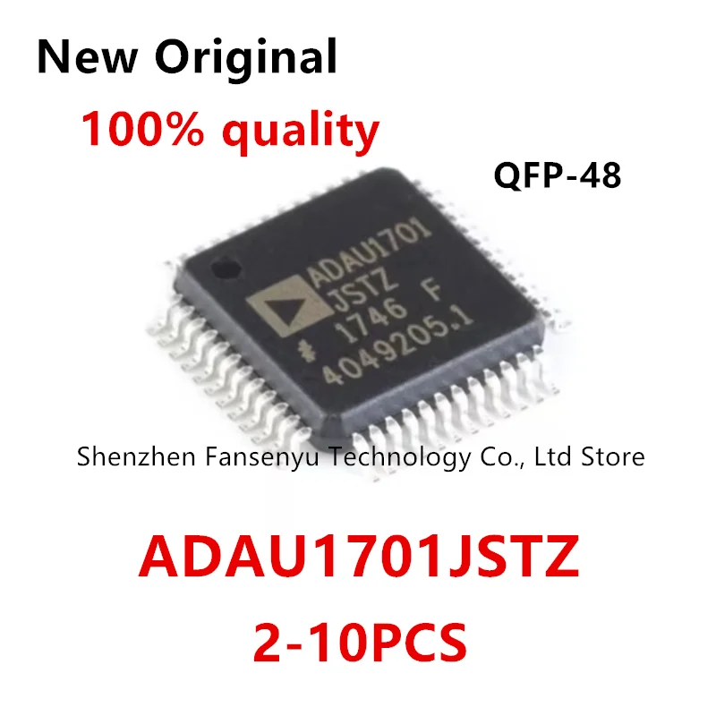 

(2-10pece)100% New ADAU1701JSTZ ADAU1701 JSTZ QFP-48 Chipset.