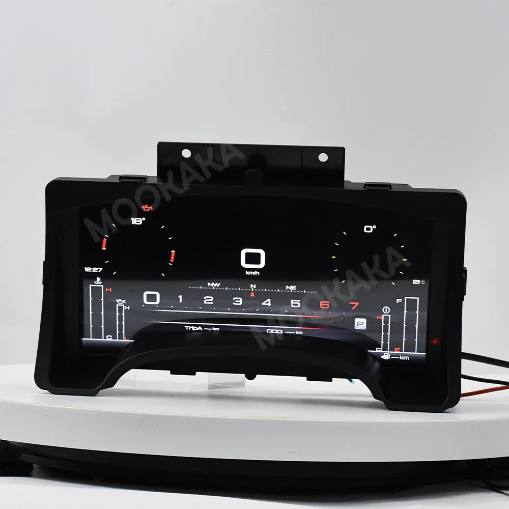Car dashboard Auto Gauge For Ford F150 2009~2012 LCD Car Instrument Digital Cluster Dashboard Panel Linux 12.3 Inch Speed Meter