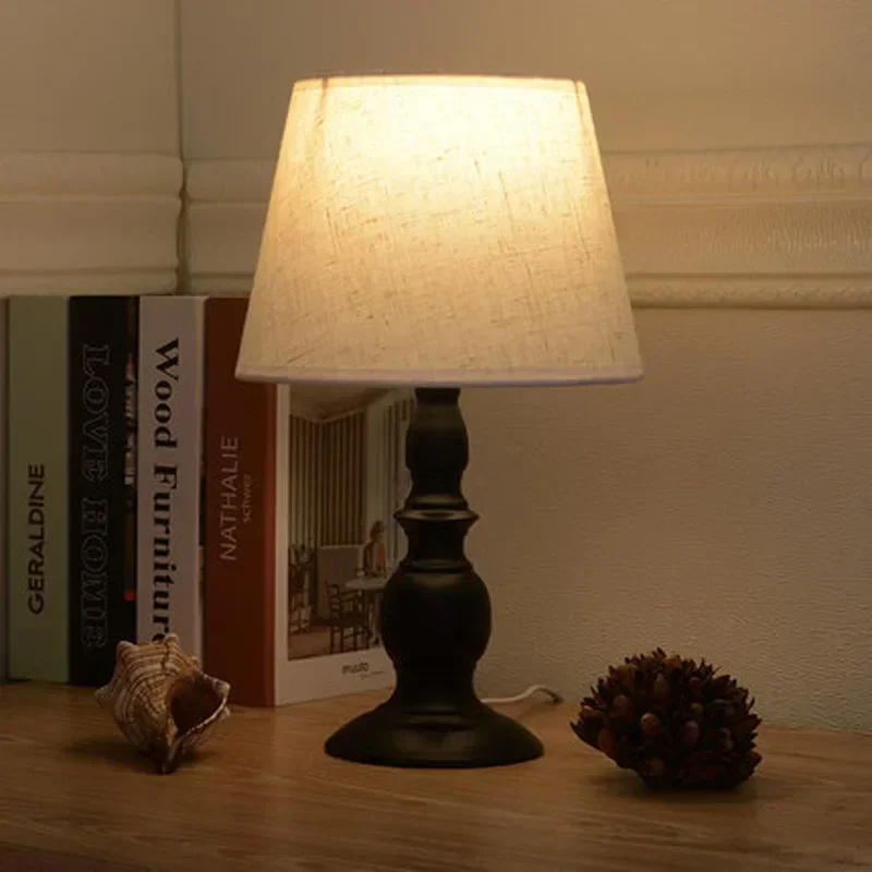 Belle lampe de bureau américaine chambre veilleuses nordique minimaliste moderne salon lampe de chevet