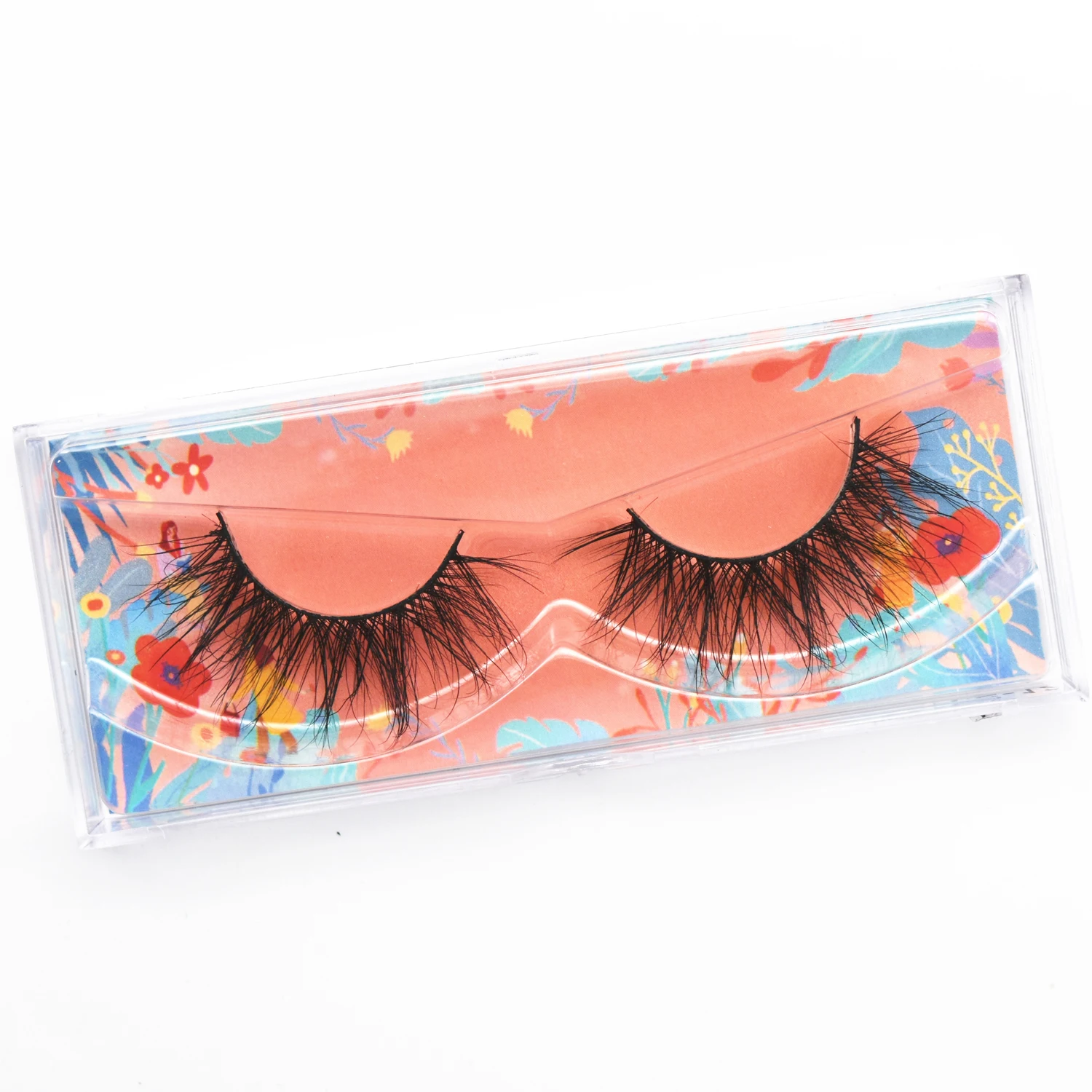 E12 Natural Fluttery 3D Mink Lash Wispy False Eyelash Vegan cruelty-free Mink Eyelash Criss-cross Lashes doe-eyed effect Makeup