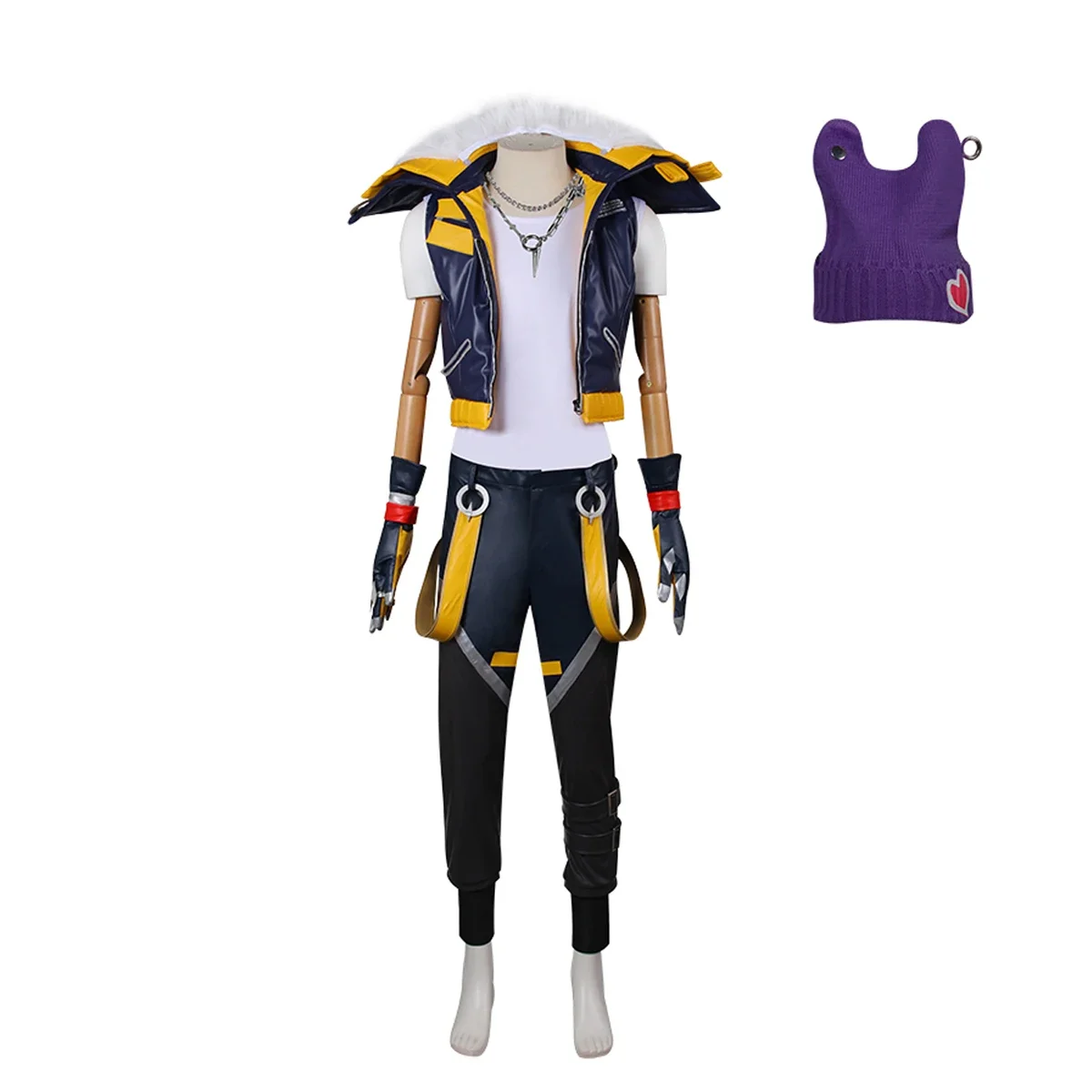 

LOL Heartsteel Sett Cosplay Costume with Hat Full Set Custom Made