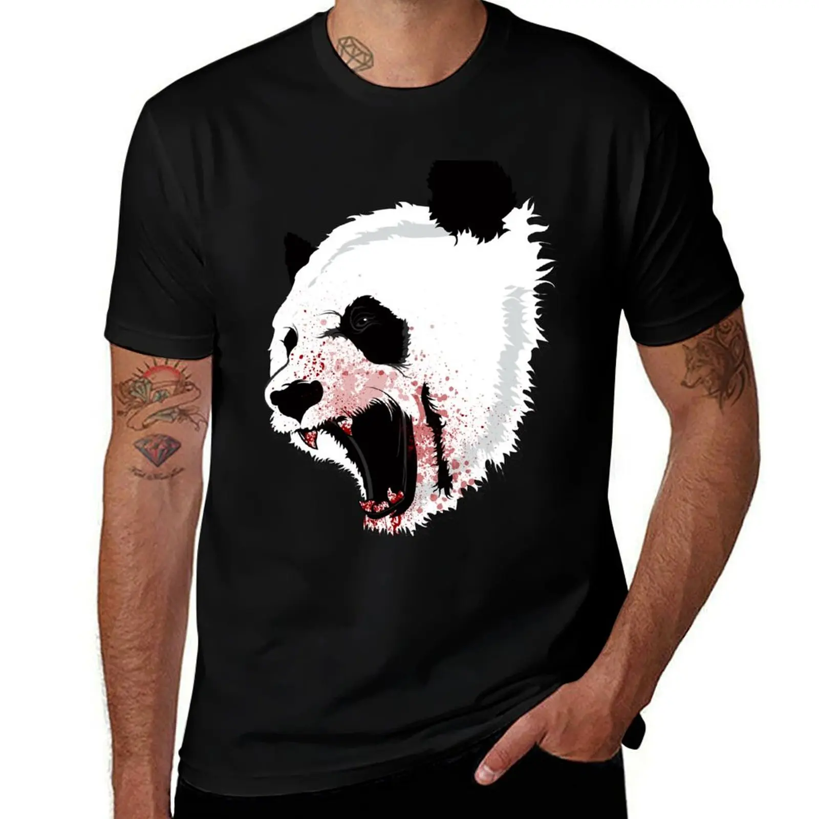Panda Ladies T-Shirt Breathable Travel T-Shirt