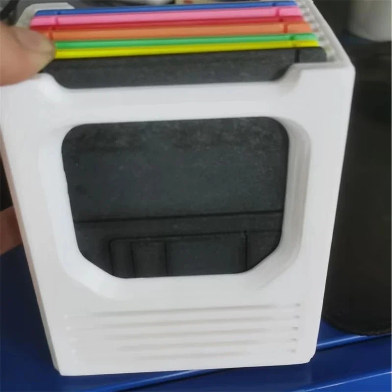 Retro Tech Floppy Disk Coaster Holder Vintage Computer Style Card Coaster Storage Box For Home Desk Decor Geek Programmer Gift