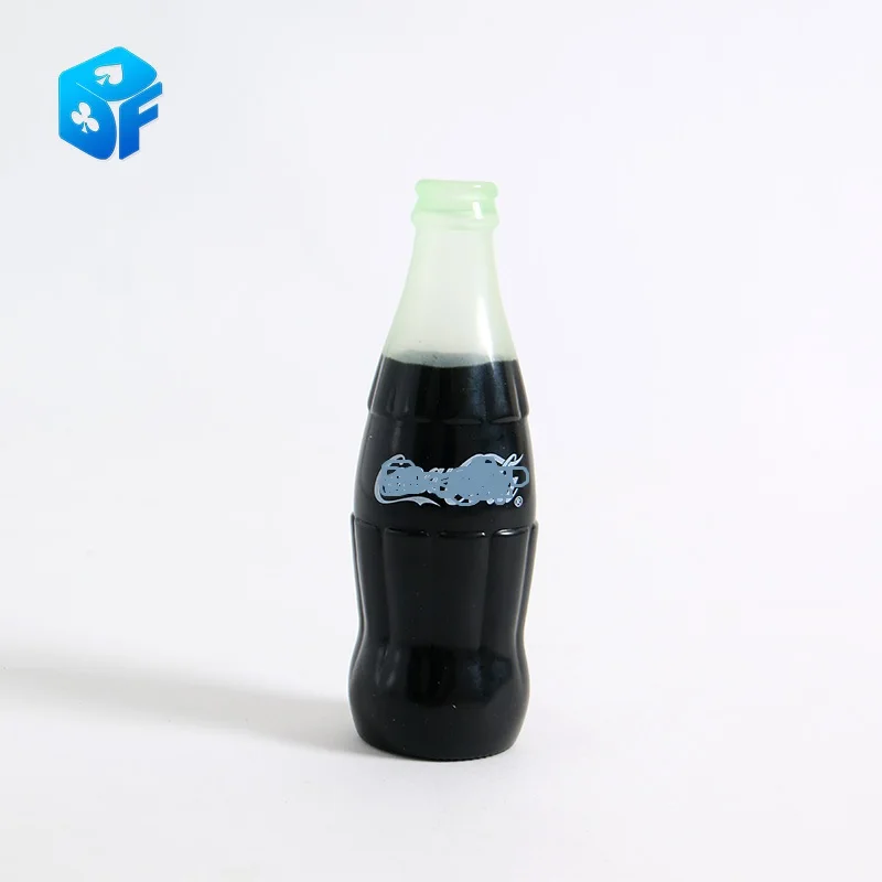 Vanishing Cole Bottle Empty Magic Tricks Gimmick Coke Stage Close Up Illusions Accessories Mentalism Fun Magic Props Classic Toy