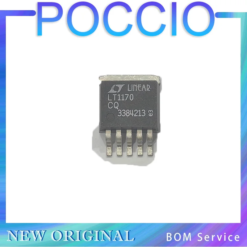 

LT1170CQ LT1170HVCT LT1170HVIT LT1170HVCQ LT1170 - 100kHz, 5A, 2.5A and 1.25A High Efficiency Switching Regulators