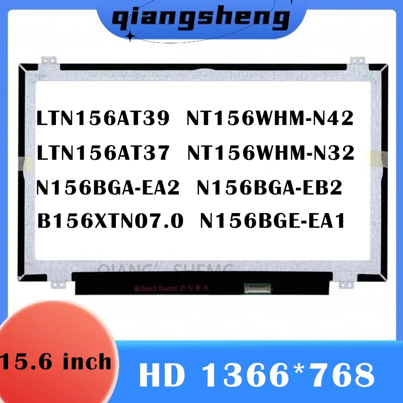 

ЖК-экран для ноутбука 15,6 дюйма, 30 контактов, LTN156AT39 NT156WHM-N42 LTN156AT37