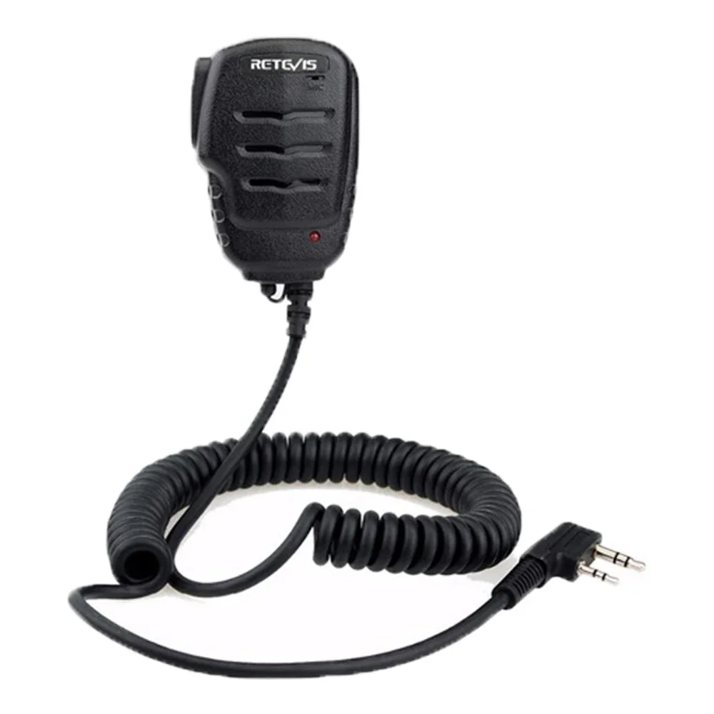 Walkie Talkie Microphone Speaker PTT Mic with 3.5mm Earpiece Jack For Kenwood For Baofeng UV 5R Quansheng UV K5