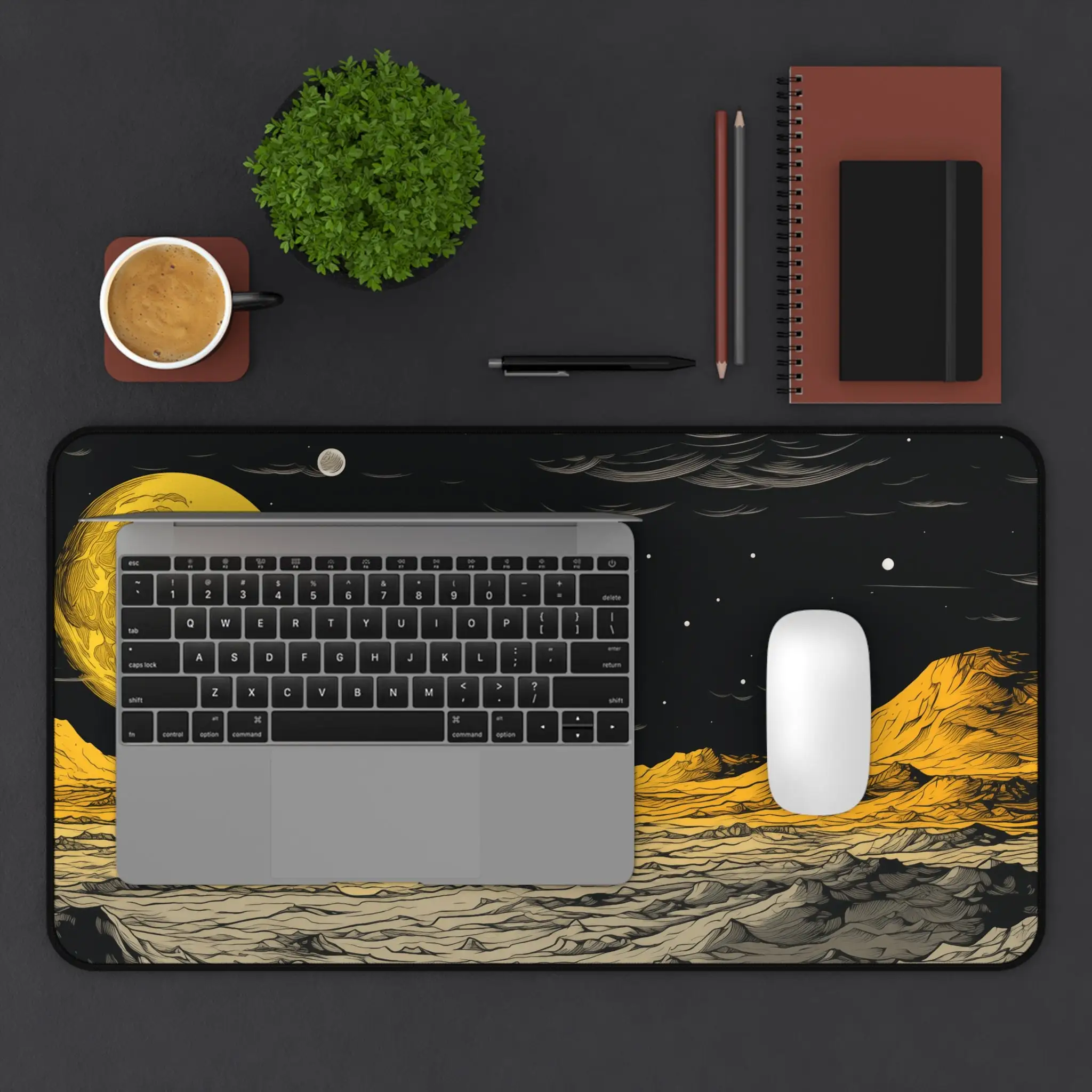 Space Dream Pattern Mouse Pad, Non-slip and Waterproof Mouse Pad, Office Gaming Desk Decoration Mat, Perfect Gift for Friends.