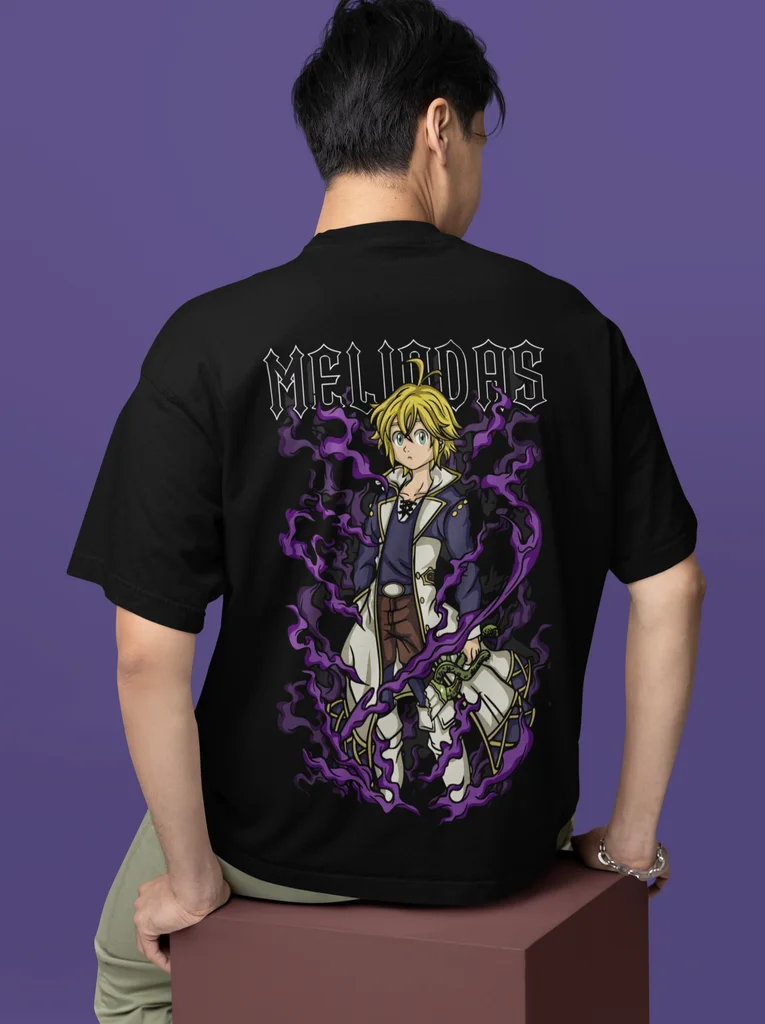 Meliodas / Seven Deadly Sins / Unisex Oversize T-shirt.