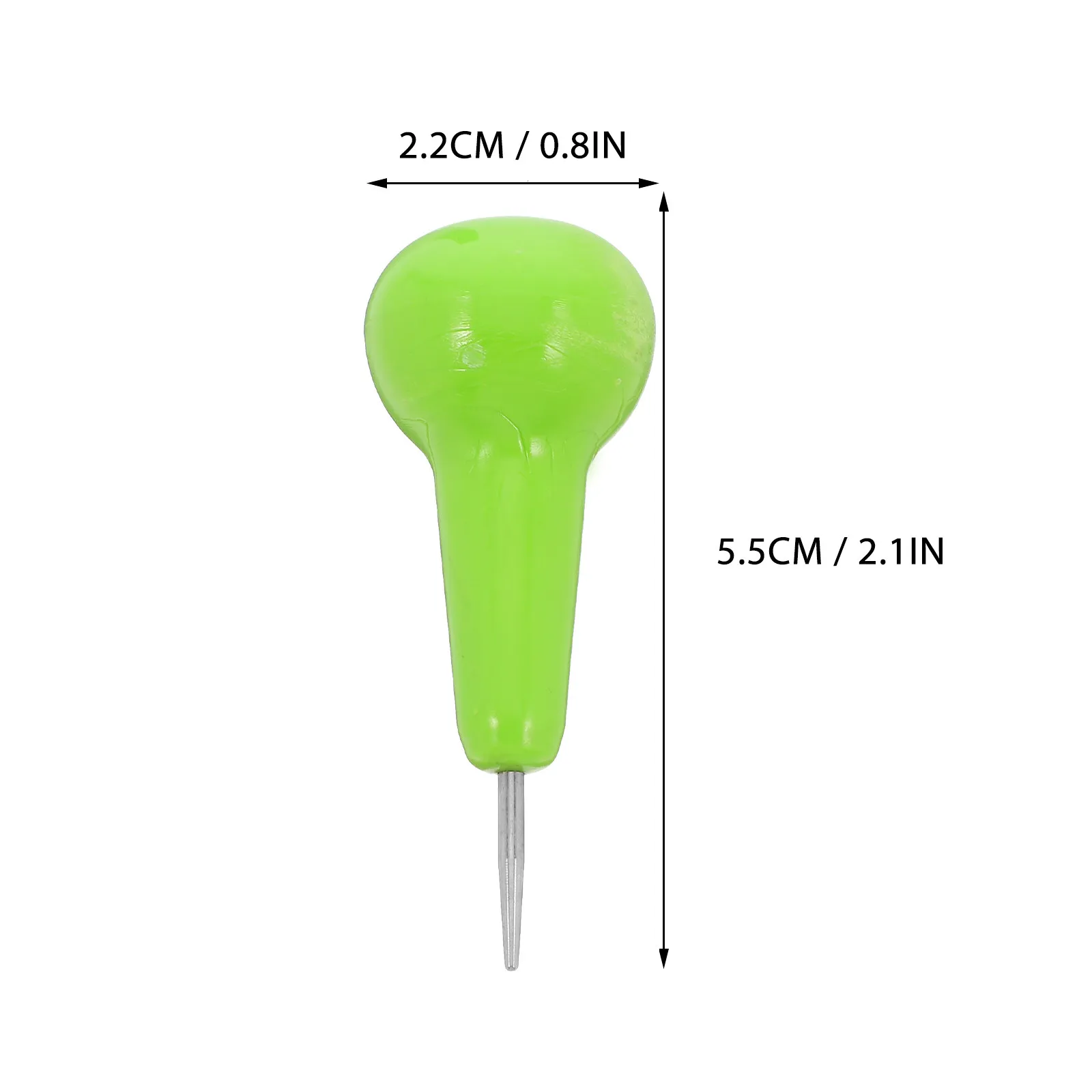 Braille Writing Pen Green Portable Braille Stylus Pen Safe Materials Blind People Learning Gadget Chalk Markers for Chalkboard