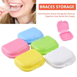 Étui Orthodontique Multicolore pour Fausses Dents, Boîte de Rangement Dentaire, Protège-Bouche, en Plastique, pour Prothèse Dentaire, Fourniture Buccale, Offre Spéciale, 5 Pièces