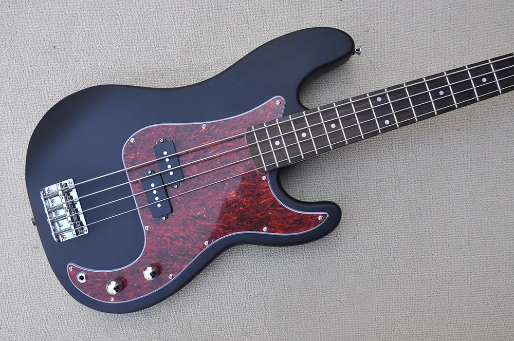 Flyoung Basswood Solid Body Bass 4 Strings Electric Bass Guitar Rosewood Fretboard Bass