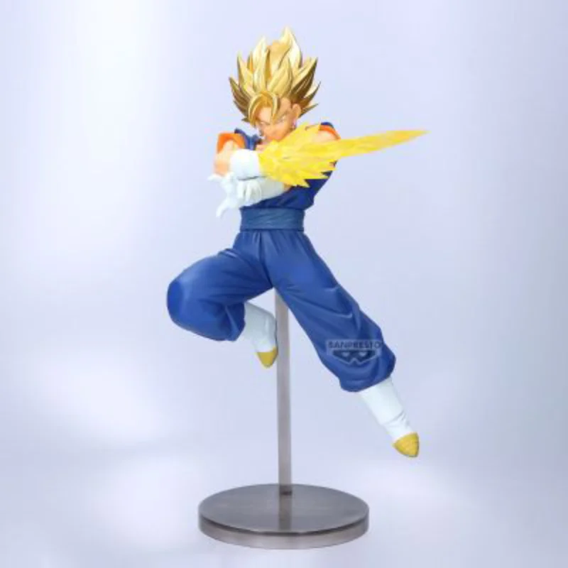 

!!BANDAI BANPRESTO Dragon Ball Z Dokkan Battle Vegito SSJ Collection Series Model Cartoon Character Garage Kit Gifts Toys Model