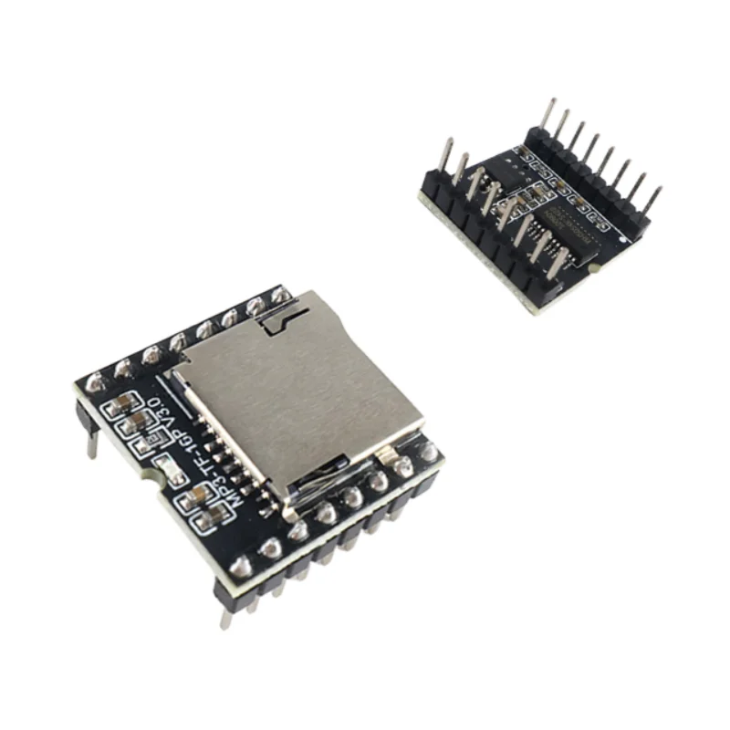 Fine Workmanship 1pcs DFPlayer Mini MP3 Player Module TF Card USB Support, Voice Playback Music Board Serial Control for Arduino