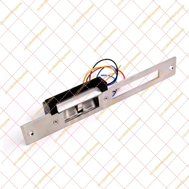 FY 12V Long Plate Electric Strike Lock Double Mouth Fail Safe Secure Adjustable Access Control