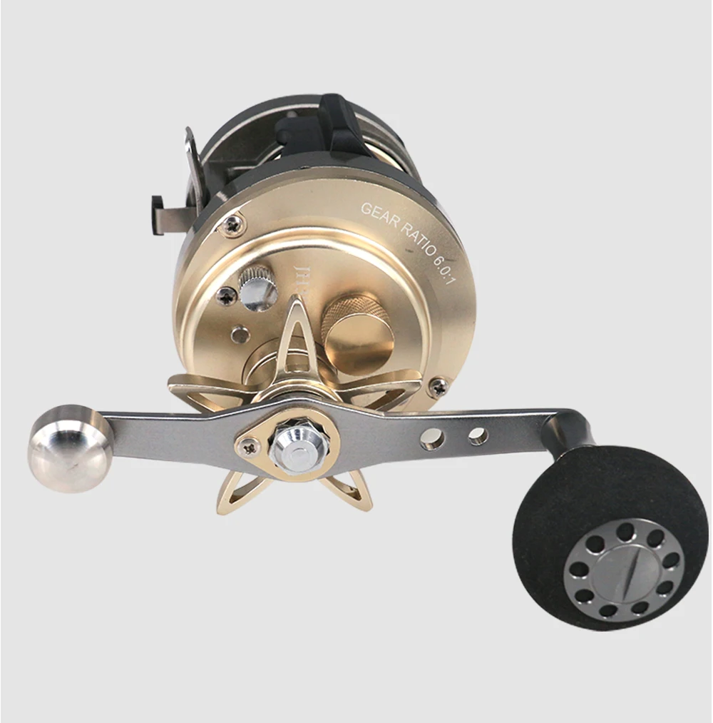 

ANTAEUS JH Baitcasting Reel 6.0:1High Speed Gear Ratio 9+1BB Metal Spool Fishing Reel EVA Grip Pill Saltwater Fishing Reel