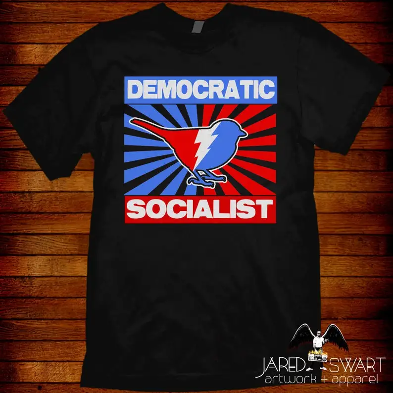 

Democratic Socialist T-shirt Bernie Sanders Birdie