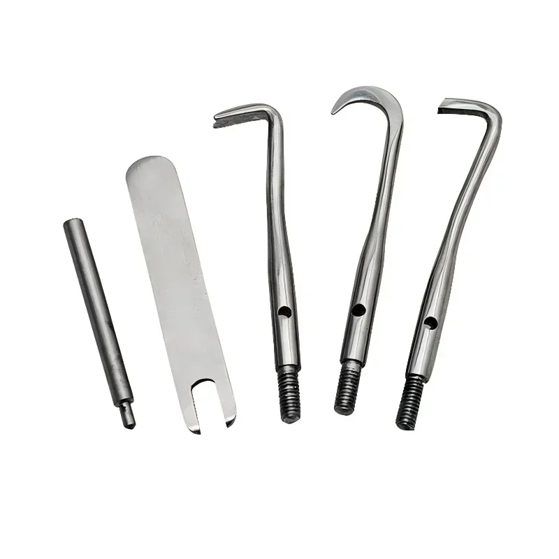 3 Sets Dental Materials Oral Equipment Automatic Crown Remover Double Head Crown Remover Stainless Steel Material