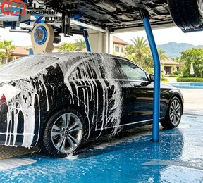 Electric Portable Touchless Auto Washing Touch Free Car Wash Machine Laser Brushless Automatic Equipment System Wheel Clean