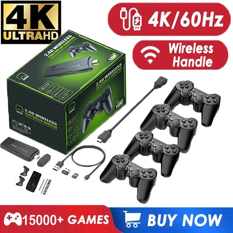 3D HD 레트로 비디오 게임 콘솔 무선 컨트롤러 TV 50 에뮬레이터, X2 Ultra X2 Plus GD10 Pro, 4K 게임 스틱, PS1, N64, DC 선물 