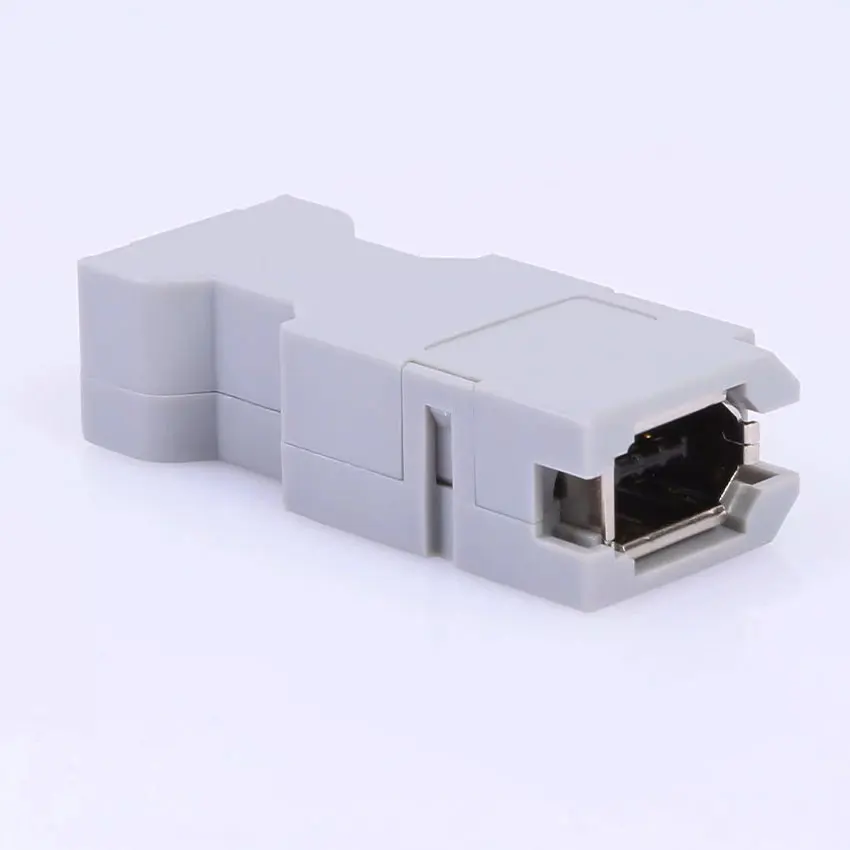 Female Connector 6 Pin firewire IEEE 1394 for Yaskawa for Panasonic Servo Motor Encoder 6P SM-6E Encoder Plug