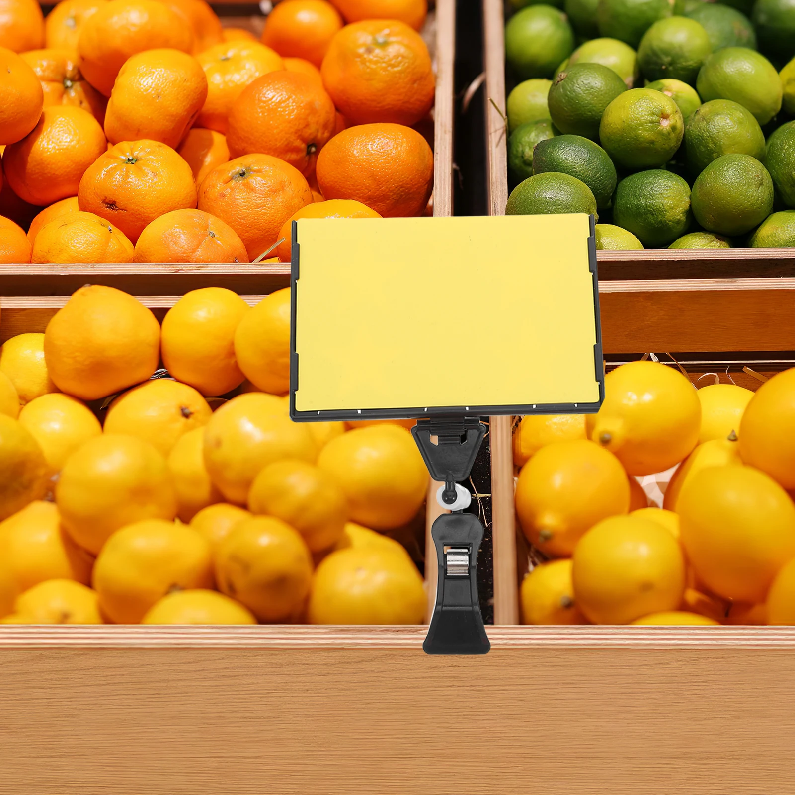 

5pcs Reusable Erasable Label Plate Writable Price Display Clear Plastic Sign Clip Merchandise Tag Display Shelf Strips Retail