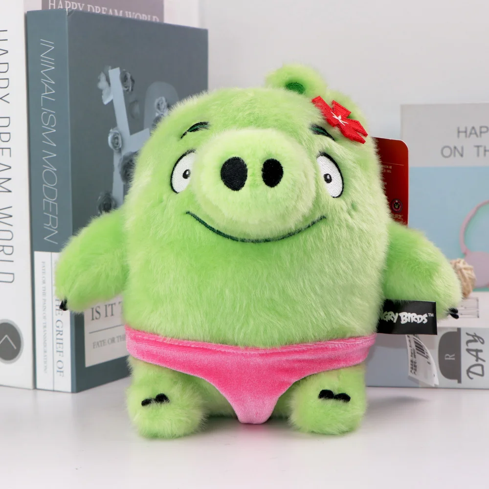 Angry Birds Plush Toys Cute Birds Pig Soft 19-35CM Big Size Fluffy Peluches Doll Collectible Great Souvenir Birthday Gift - view 4