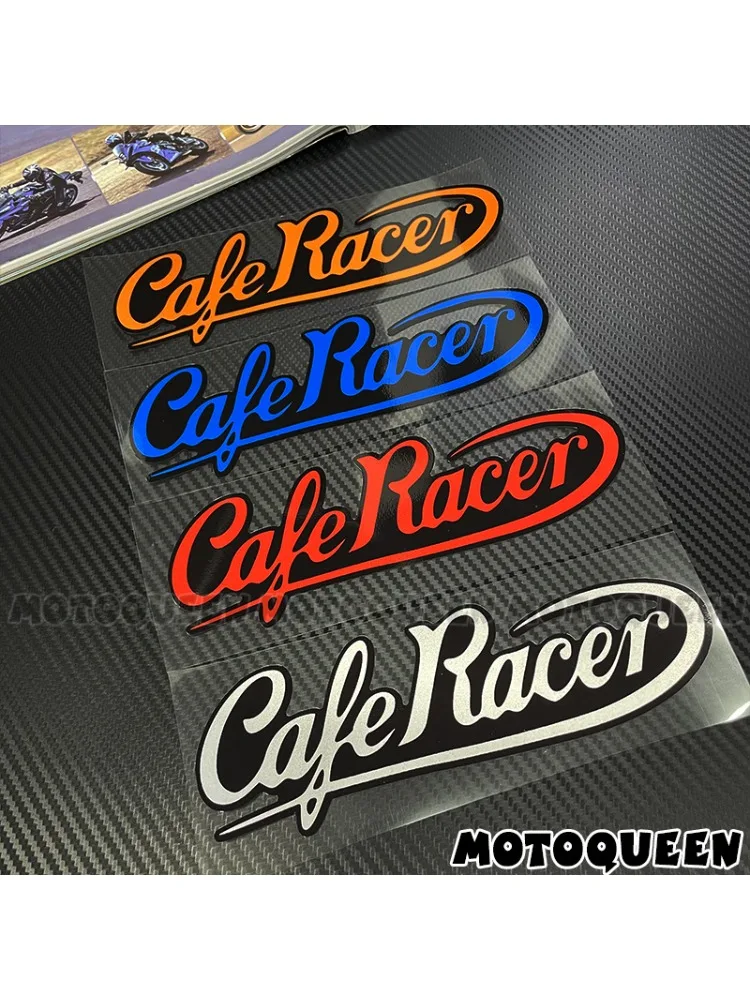 AliExpress NONE 2PCS/SET Cafe Racer Style Letter Waterproof Self-adhesive Vinyl Sticker for Motorcycle Car Helmet Laptop Decor