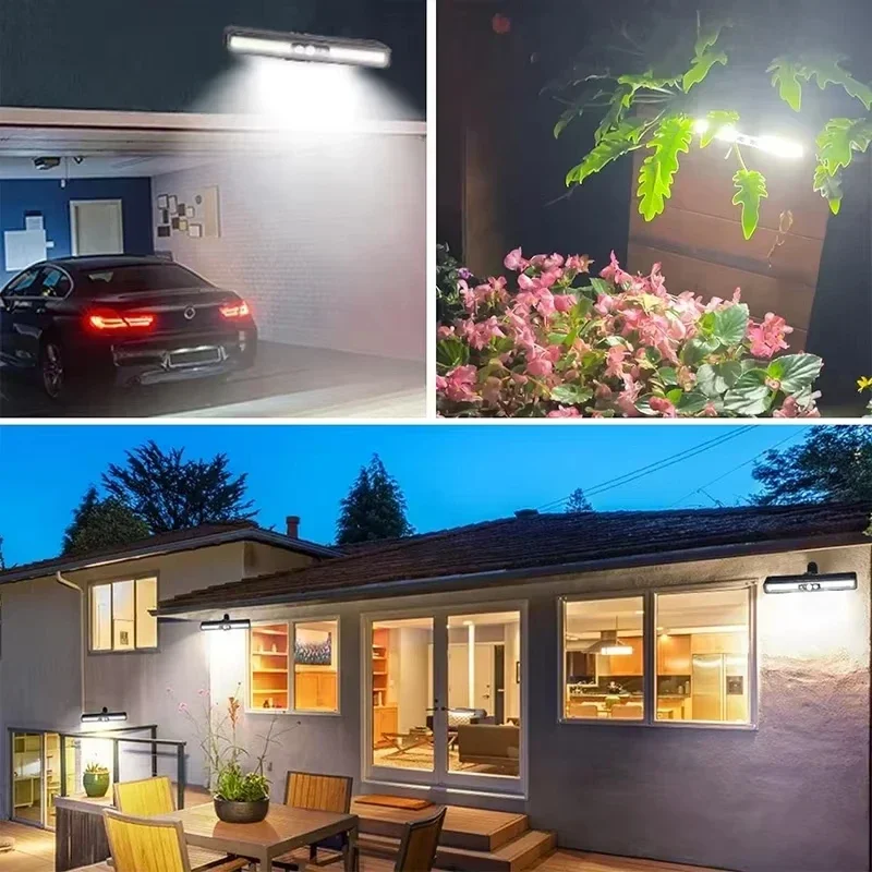 Clip On Solar Motion Lights Outdoor Waterproof,Solar Fence Lights Outside with 36 LEDs, Portable Solar Powered Security Lights