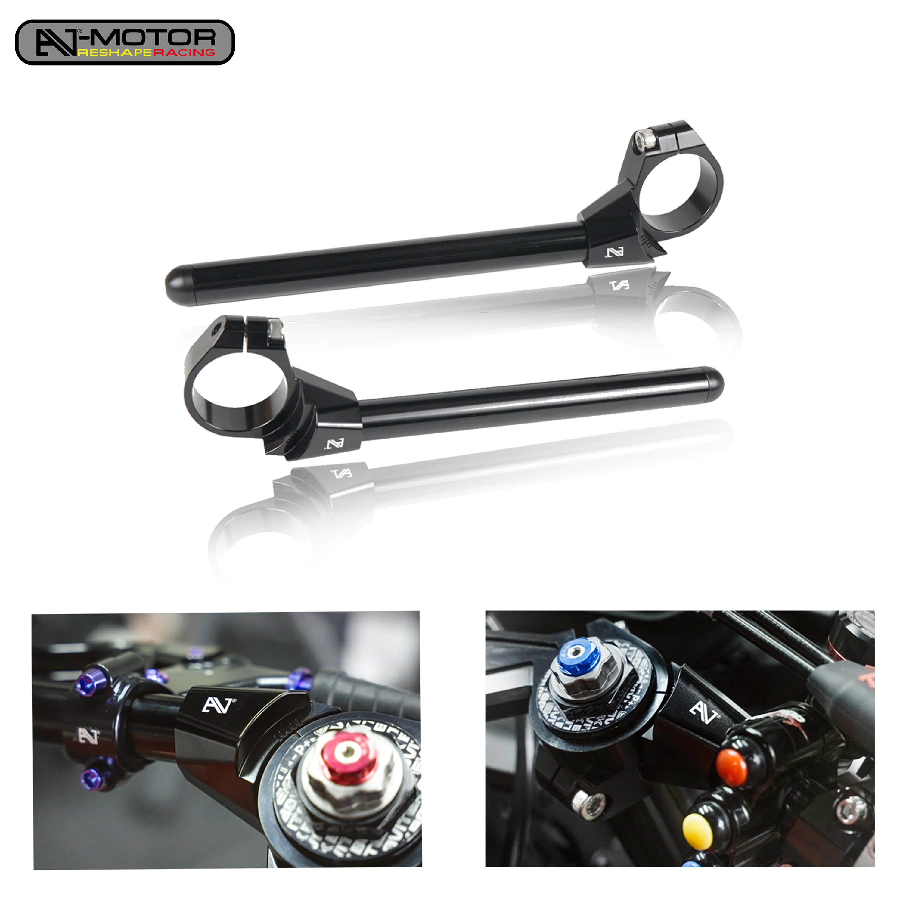 AJ-MOTOR For KOVE 350RR 2025-2026 Motorcycle Racing Detachable Handlebars