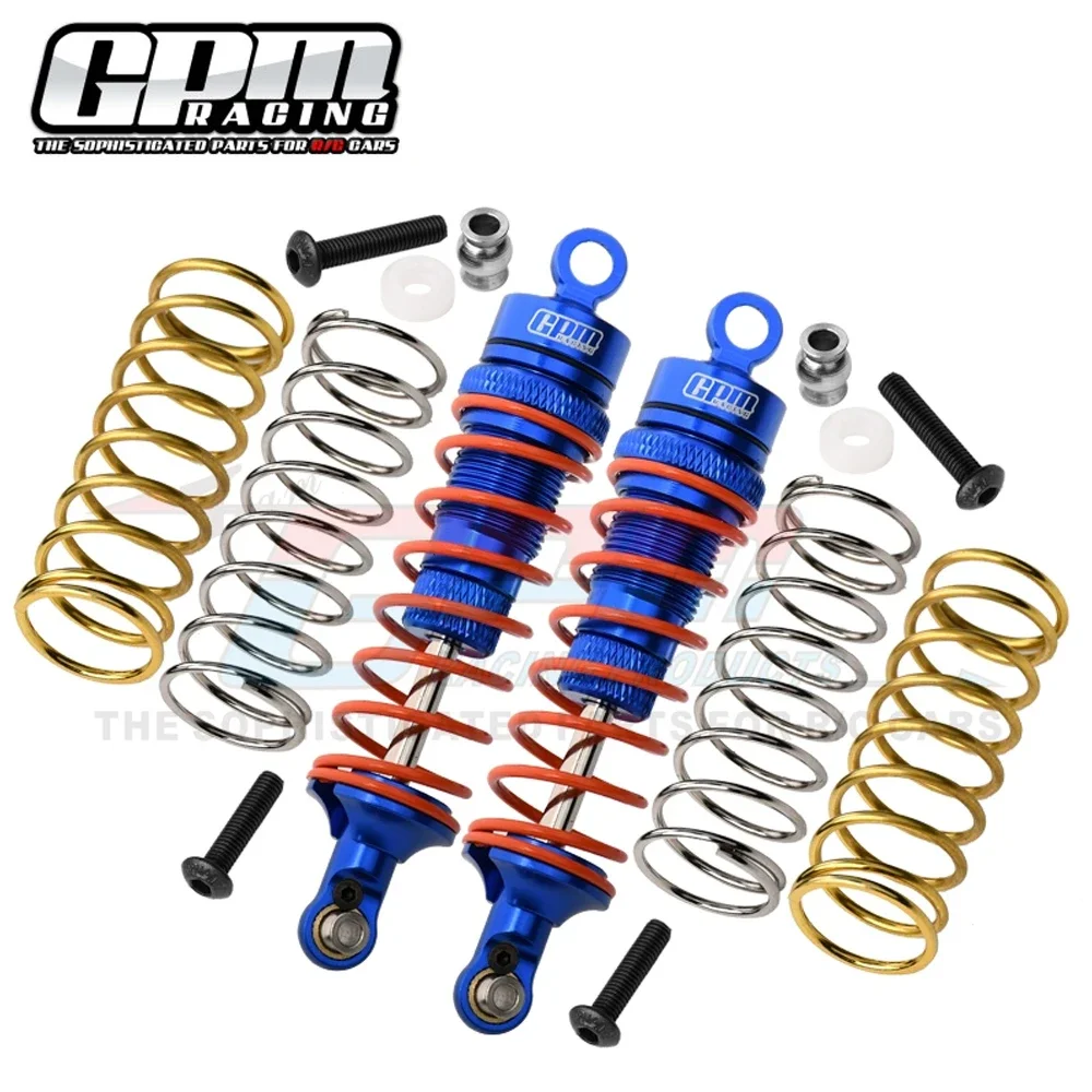 GPM Metal 87MM Bold Front Shock Absorber Assembly for Traxxas 1/7 XO-1 1/10 Rustler Hoss Slash 4X4 VXL RC Car Upgrade Parts