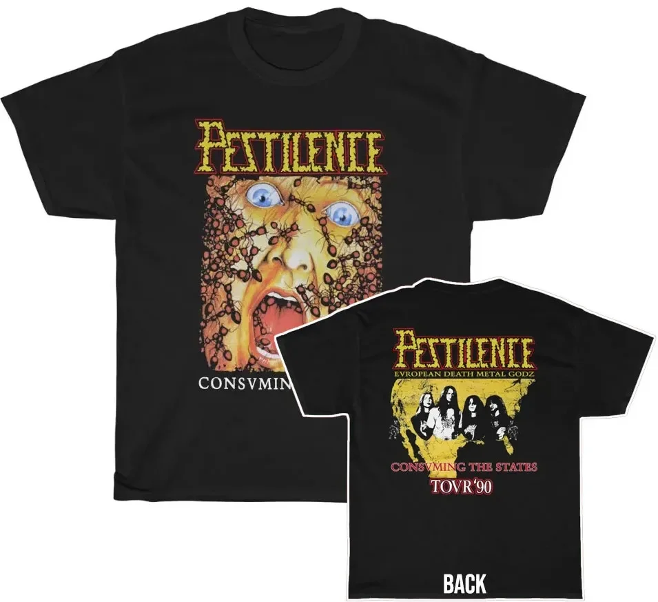 Pestilence 1990 Consuming Impulse Consuming The States Tour Shirt