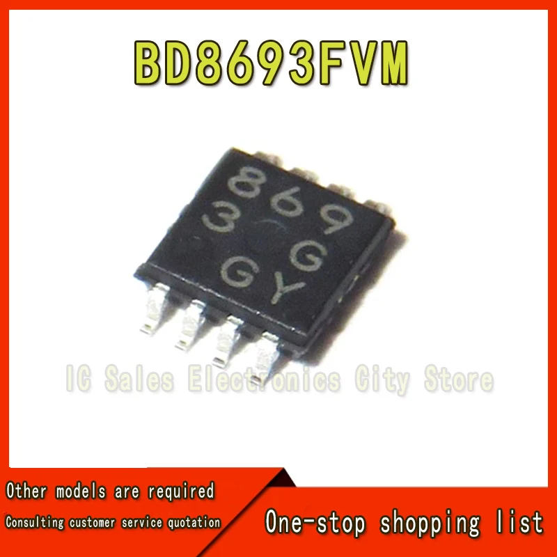 (5-10 stuk) 100% Nieuwe BD8693FVM BD8693 D8693 D86 93 Msop-8 Chipset