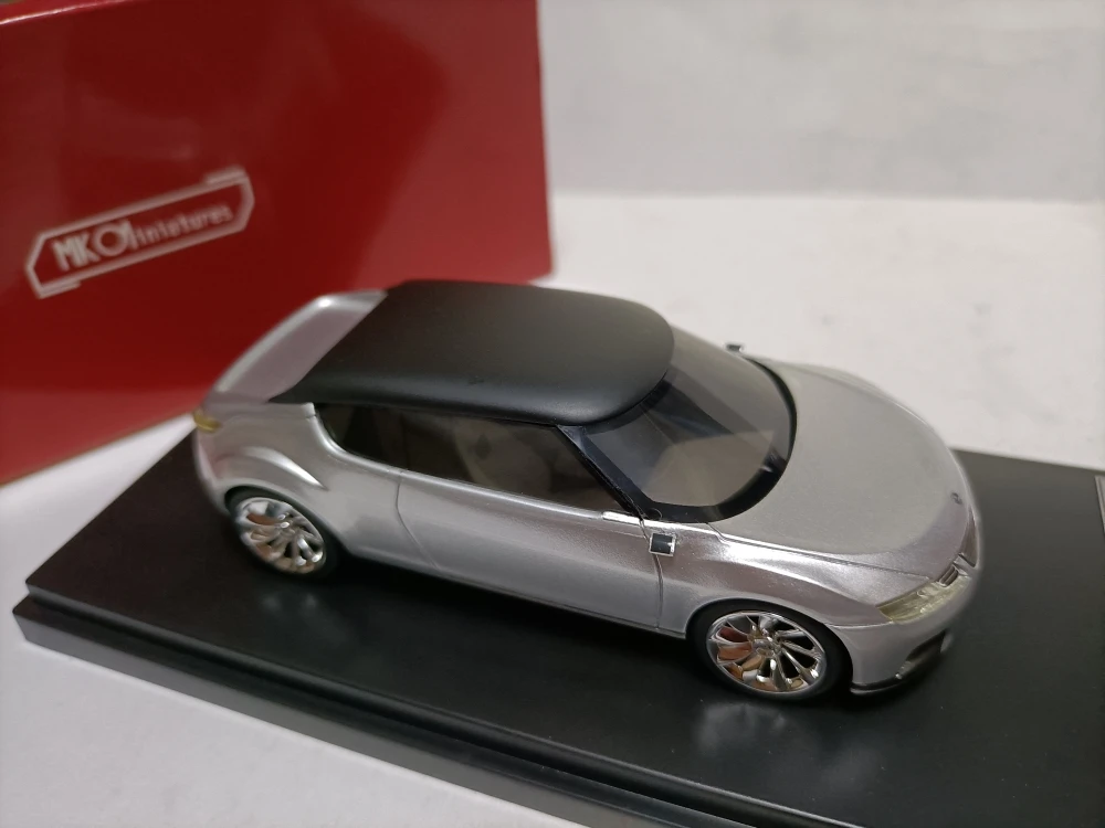 Modèle de voiture de simulation Air BioHybrid, cadeau de jouet en résine, 1:43, 9-x, alliage métallique, édition limitée