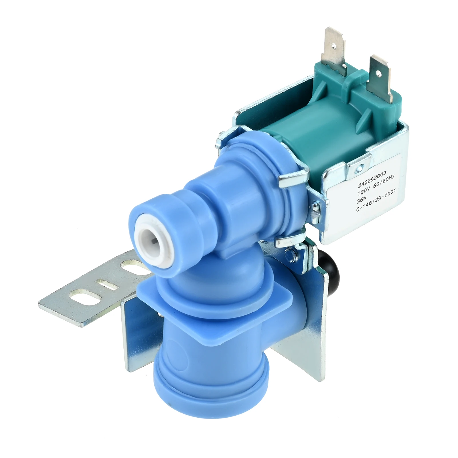 

1pc 242252603 Refrigerator Ice Maker Water Inlet Valve for Frigidaire Kenmore Electrolux Replaces AP5671756 241803703